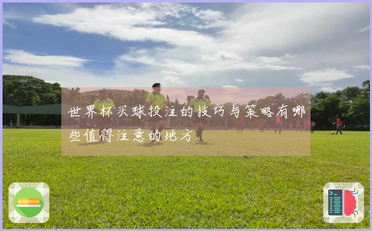 世界杯买球投注的技巧与策略有哪些值得注意的地方